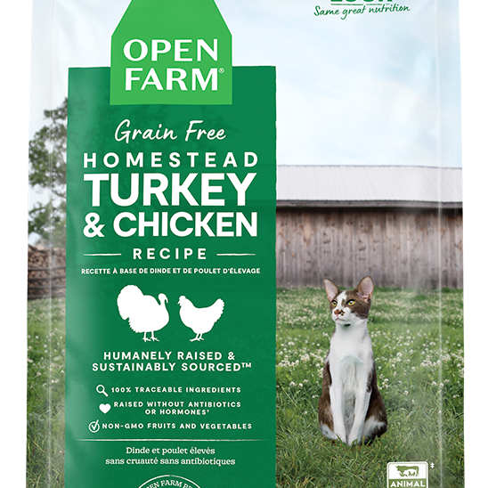 Open Farm Homestead Turkey & Chicken Grain-Free Cat Food