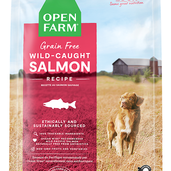 Open Farm Wild Caught Salmon Grain-Free Dog Food