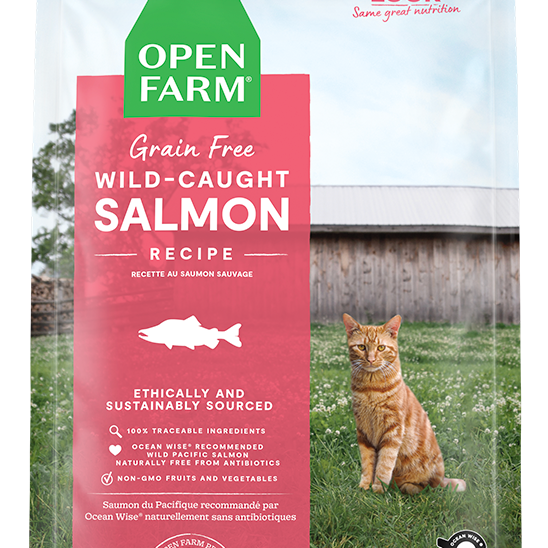 Open Farm Wild-Caught Salmon Grain-Free Cat Food